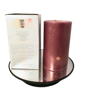 Partylite Mulberry 3x5 Pillar Candle C3529 Vintage USA